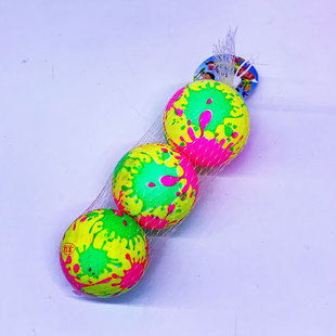 Jianda 3 inch environmental protection Baby cute toy hand ball children's mini toy ball baby small rubber ball