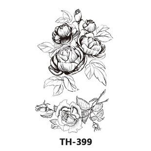 Factory Direct cross-border half arm tattoo stickers waterproof color tattoo stickers European and American popular tattoo can be shown