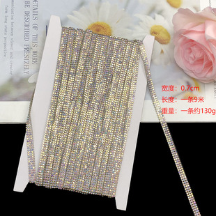 New spot hand-stitched diamond lace DIY shoe chain jewelry accessories decorative bags clothing accessories lace lace