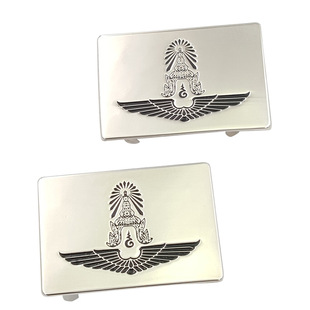 White paint luggage mattress placem_zinc alloy sign corrosion silk screen nameplate_car cushion seat cover sign