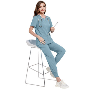 Cross-border Surrogate Stomatologist Surgical Clothes suit Thin Hand Washing Clothes Quick-drying Brush Hand Clothes Nurse Medical Uniform