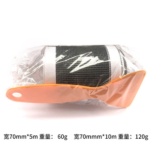 Cross-Border Spot Disposable Floor Drain Stickers in Rolls, Self-Adhesive Anti-Mosquito Bathroom Drainage Anti-Blocking Hair Filter Stickers
