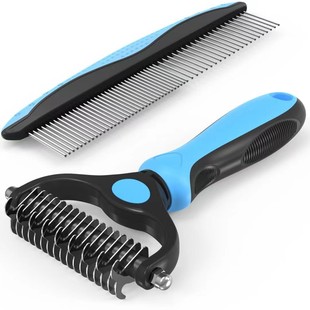 Pet Supplies Explosions Pet Open-knot Comb suit Large Dog Hair Removal Comb Golden Hair Pet Cleaning Supplies