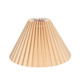 khaki pleated lampshade table lamp floor lamp chandelier shell bedside lamp accessories night light KD foldable lampshade