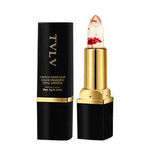 Трансграничная внешняя торговля TVLV CRYSTAL GOLD LEAF COLOR CHANGING PETAL LIPSTICK
