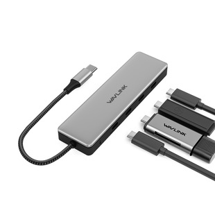 Wavlink plug-and-play четыре в одном 10G концентратор USB-C 3.2 Gen2 10G 4C