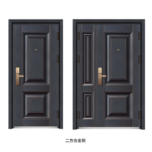 Customized Direct Supply Zinc Alloy Anti-Theft Door Display Smart Password Lock Entry Door Modern Simple Door Mother-In-Law Door