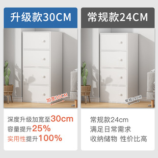 Bookshelf Storage Rack Floor-Standing Multi-Layer Bedroom Wall Storage Cabinet Bay Window Cabinet Home Corner Gap Pens Rack Bookcase