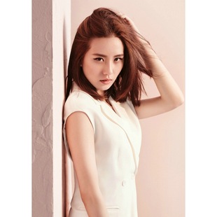 Liu Shishi Beauty Star Beautiful Photo Poster Bedroom Bar Bedroom Decorative Painting Photo Frame Mural Painting Wall Painting