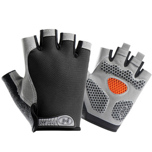 Half-finger Riding Gloves Men's and Women's Outdoor Sports Fitness Horizontal Bar Anti-cocoon Thickened Non-slip Wear-resistant Breathable Thin Gloves
