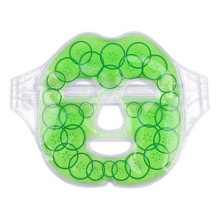 Cross-border hot sale pvc gel ice compress mask soft skin-friendly face care cooling hot and cold mask eye mask