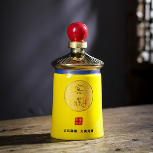 Jingdezhen Ceramic Wine Bottle 2kg Collector Old Wine Cellar suit Household Empty Wine Bottle Gift Box Packaging Sealed Wine