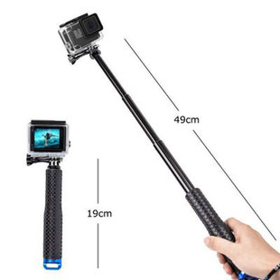 GOPRO19 дюймовая селфи-палка 8/9 Спортивная камера gopro36 дюймов hero7 19 дюймов портативная телескопическая селфи-палка