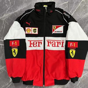 F1 вышитый гоночный костюм вышитый мотоцикл гоночный костюм костюм шитье повседневный хлопковый костюм с длинными рукавами A169 гоночный костюм