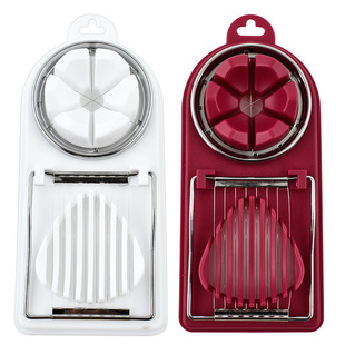 Two-in-one Egg Cutter Multi-function High-value Multi-function Household Stainless Steel Egg Cutter Piced Egg Artifact Piced Egg