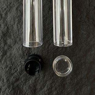 [Factory Straight Hair] Acrylic Transparent Line Incense Tube PVC Ailwood Sandalwood Plastic Incense Tube Trial Incense Barrel Strip