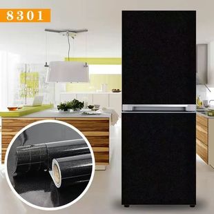 Refrigerator Sticker Full Wallpaper Color Change Film Refurbished Air Conditioning Waterproof Oil-proof Double Door Freezer Self-adhesive Removable