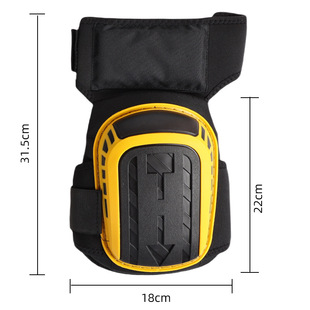 Thickened silicone thickened fabric labor protection kneecap hard shell wear-resistant tile kneeling floor tile repair car garden work