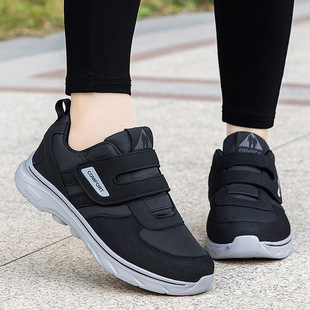 Old People's Shoes Women's Summer Soft Sole Widened and Fattening Mother's Shoes Middle-aged and Elderly Comfortable Non-slip Casual Sports Walking Shoes
