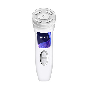 Foreign trade new charging mini ultrasonic gun handheld four-in-one beauty instrument household face lifting and tightening introduction instrument