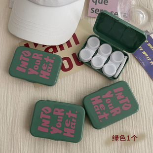 Contact Lens Box, Contact Lens Box, Storage Box, Portable Triple Box, Three Pairs, Multiple Pairs of Care Box, Double Box