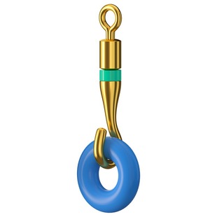 Open Eight-character Ring Unloading Force Quick Pin Sub-line Connector O-ring Eight-character Ring Swivel Fishing Accessories Anti-winding