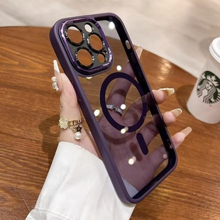 Магнитная пленка объектива подходит для чехла Apple iPhone 16promax новый 15 мужчин и женщин 14 высокого уровня чувство plus