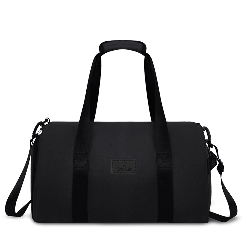 Men's and Women's Large Capacity Decompression Shoulder Strap Portable Travel Bag Dry and Wet Separation Leisure Fitness Bag Sleeve Tie Bar Shoe Bin