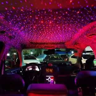 In-car starry sky atmosphere light starry sky car starry sky light car roof light change decoration supplies