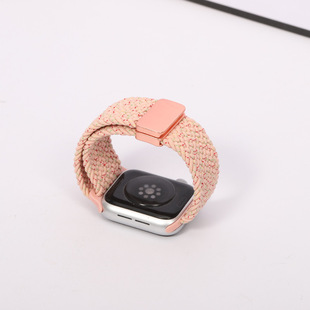 Новый применимый applewatch яблоко ремешок модный универсал магнитная пряжка нейлон вязаный ремешок iwatch