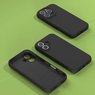 Apple, 16 жидкий силиконовый расширенный сенсорный чехол 16Pro подходит для iPhone16plus все включено 16Promax