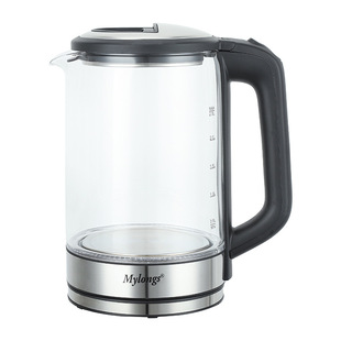 Foreign Trade Export MYLongs MY-2582 2.5L High BorosiLicate GLass Transparent ELectric Water KettLe Water KettLe WhoLesaLe