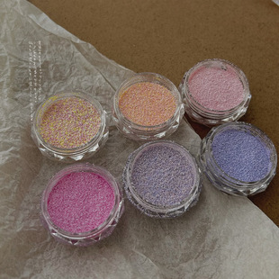 Net red sugar powder mixed color cream powder macaroon glitter nail jewelry nail decoration wool powder wholesale