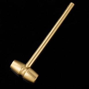 Mini New Year Small Wooden Hammer Small Gold Hammer New Year's Eve Knocking Bell Creative Baking Cake Tool Knocking Knocking Small Hammer
