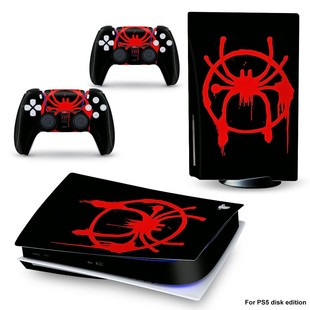Source manufacturer PS5 sticker PS5 game machine PS5 optical drive version sticker P5 full package host sticker to map production