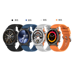 2024 New Men's Watch S136 Smart Heart Rate Blood Pressure Blood Oxygen Message Notification Bluetooth Phone Watch