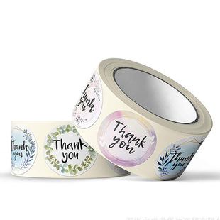 in stock wholesale 1 inch diy thank you thankyou gift gift gift envelope sealing sticker sticker