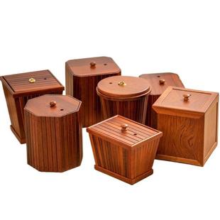 Tea Set Kung Fu Solid Wood Tea Bucket Tea Table Tea Table Tea Dregs Bucket Tea Tray Tea Waste Bucket Tea Table Bucket Water Storage Bucket