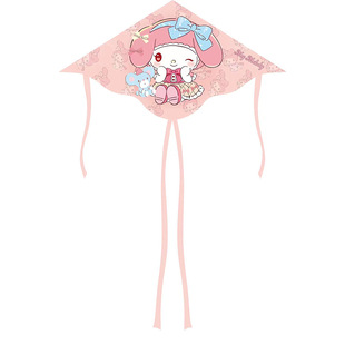 Factory children's dinosaur kite long tail 1.2 meters easy to fly kite stall butterfly kite cartoon triangle kite