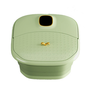 New Folding Foot Bath Home Remote Control Automatic Massage Foot Therapy Foot Bath Portable Constant Temperature Heating Air Foot Bath