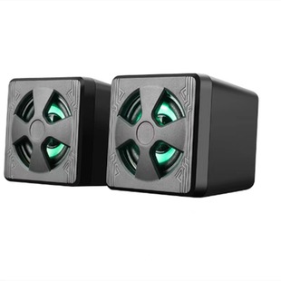 USB-колонка для компьютера, ноутбука, настольного компьютера, портативная мини-колонка, маленькая квадратная колонка, подарок для мобильного телефона, настольная колонка