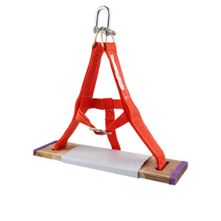 Seat board resin outdoor anti-fall safety belt exterior wall cleaning hanging board aerial work triangle elm safety seat board