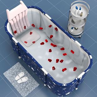 Bath Bucket Adult Folding Heating Bath Bath Bucket Household Bidet Full Body Bath Bucket Bathtub for Adult Industrial Hair