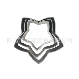 Stainless steel biscuit mould 4 piece set Christmas biscuit mould set cookie cake mould cookie cutter