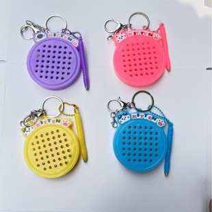 Cats magnetic steel ball drawing board pendant which ao c magnetic steel ball drawing board soft rubber key chain small pendant small gift