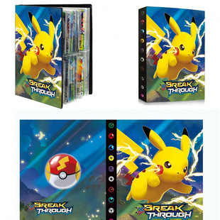 Pokémon Pokemon Card Album Белая прозрачная карточка фотоальбом Маленькая карточка для хранения фото 4 Дворцовый 9