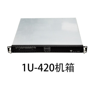 Новый Hengyu 1U-420 брандмауэр маршрутизатор 1U Промышленный сервер управления Короткое шасси 42CM Глубокая материнская плата ATX бит