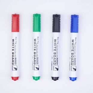 Thick marker pen red black blue single oily marker express logistics big head pen
