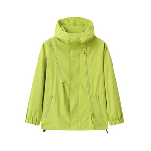 New Style Jacket Spring and Autumn Men's American Style Outdoor Windproof Waterproof Men's All-match Warm Casual Hooded