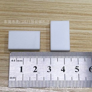 Factory spot white 20mm plastic lanyard square buckle 6 points plastic square buckle 2cm webbing adjustment buckle